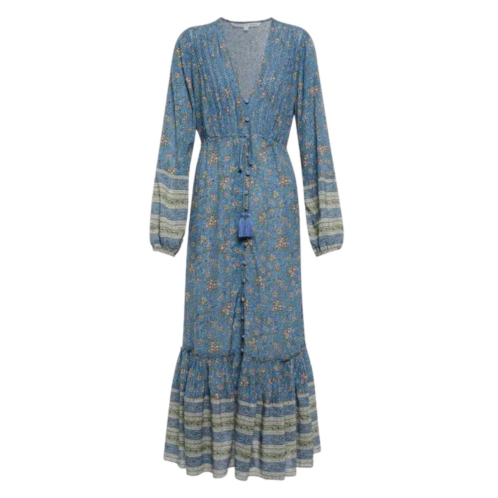 Veronica Beard Kameya Floral Midi Dress - Picture 4 of 12